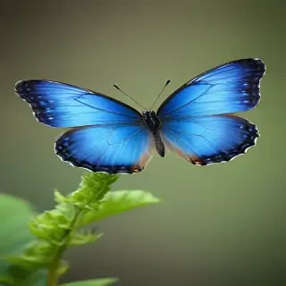 blue butterfly