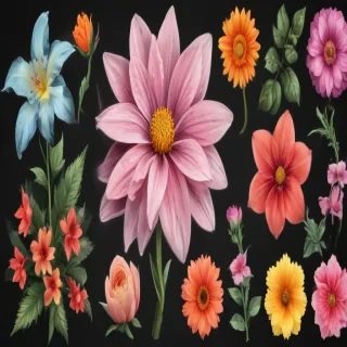 flower clipart transparent