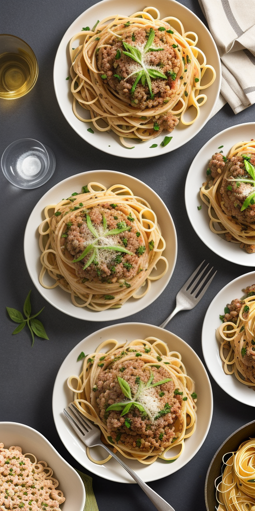 ground pork with pasta recipes