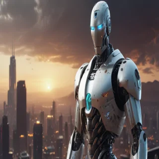 robot wallpaper