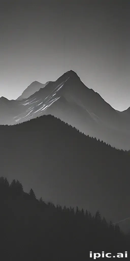 mountain silhouette