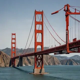 clipart golden gate bridge