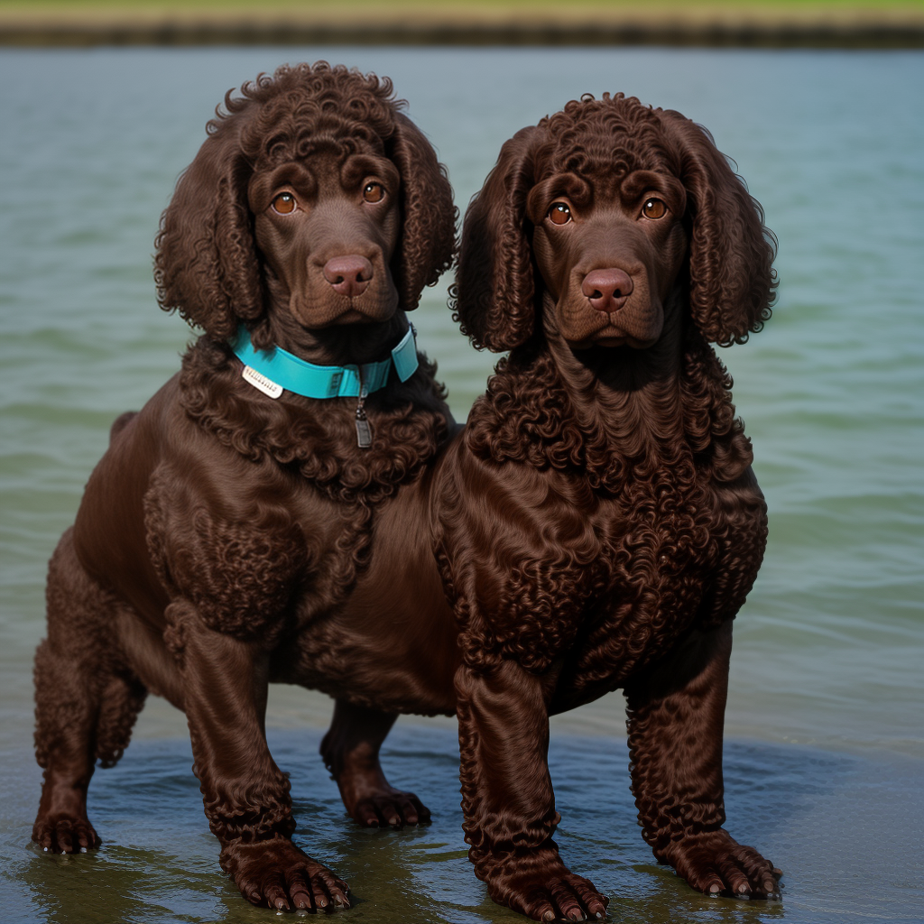 irish water spaniel