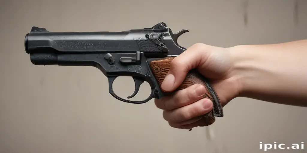 hand with gun png