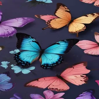 aesthetic wallpaper butterfly