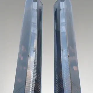 twin towers transparent