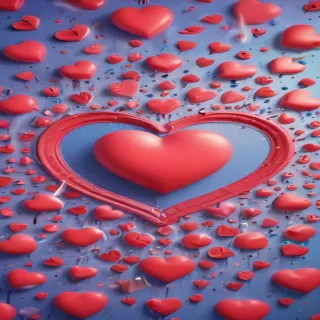 cute heart backgrounds