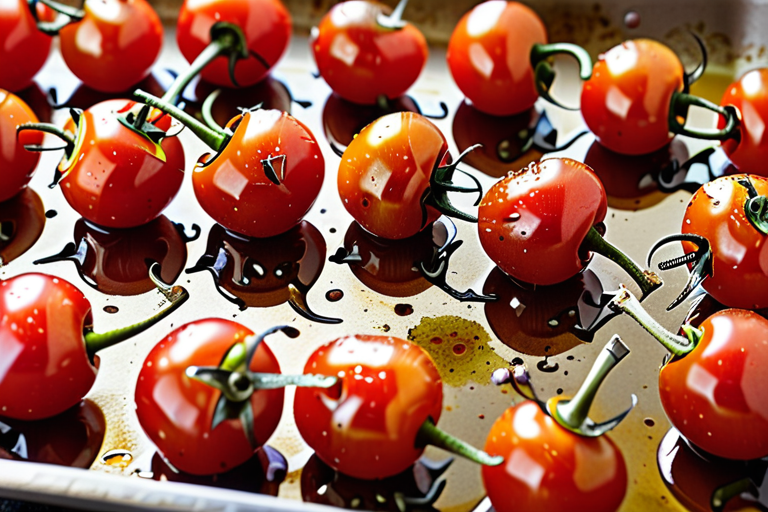 roasting cherry tomatoes for sauce
