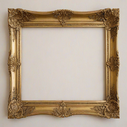 fancy gold frame