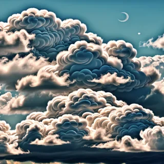 cloudy