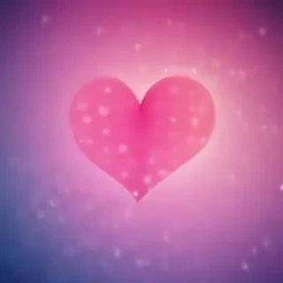 blurry heart wallpaper