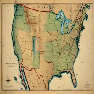 america map
