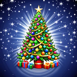iphone christmas tree wallpaper