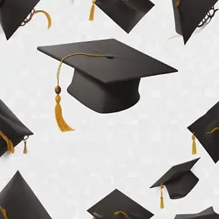 graduation cap transparent background