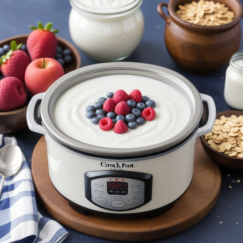 how to make yogurt in a crock pot