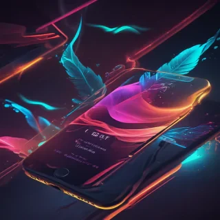 neon backgrounds for iphone