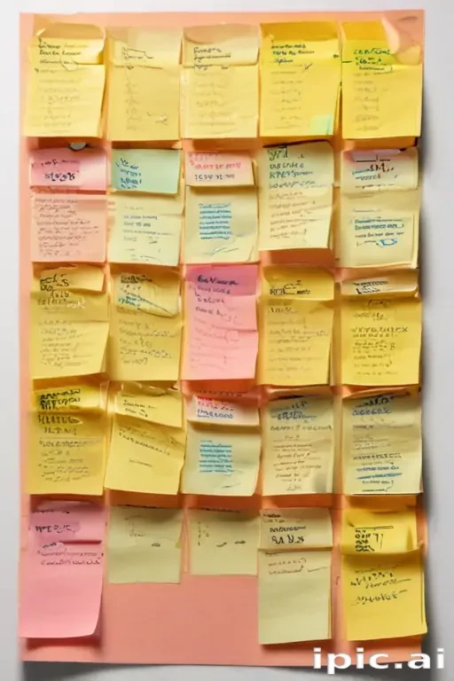sticky note background