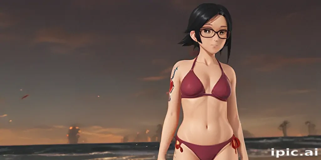 sarada bikini