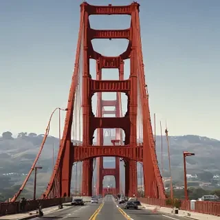 clipart golden gate bridge
