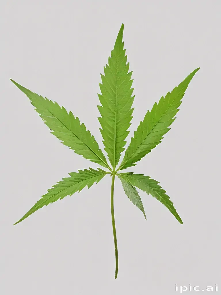 marijuana leaf transparent background
