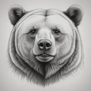 drawings of bears