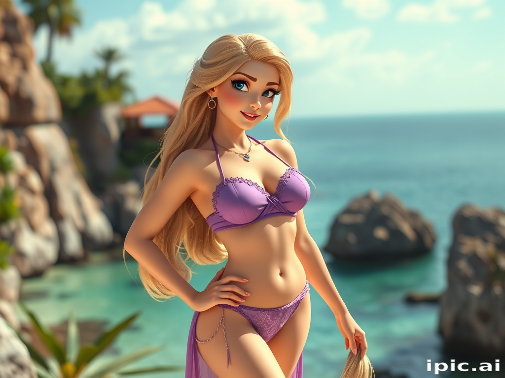 rapunzel bikini