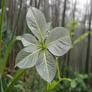 transparent plant