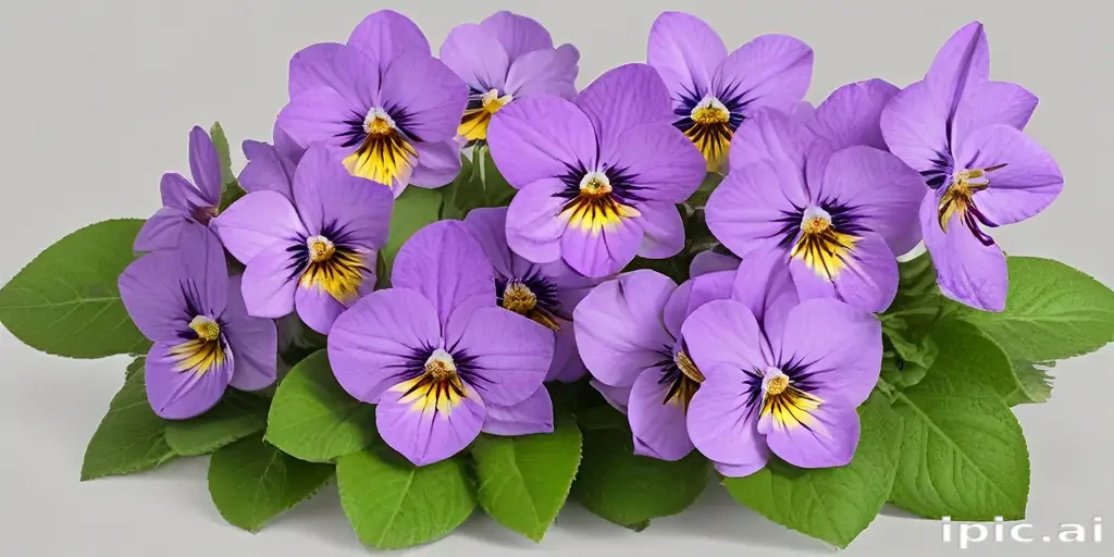 violets png