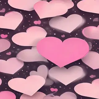 pink heart png