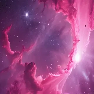 pink galaxy wallpaper