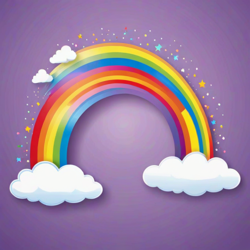 rainbow clipart png