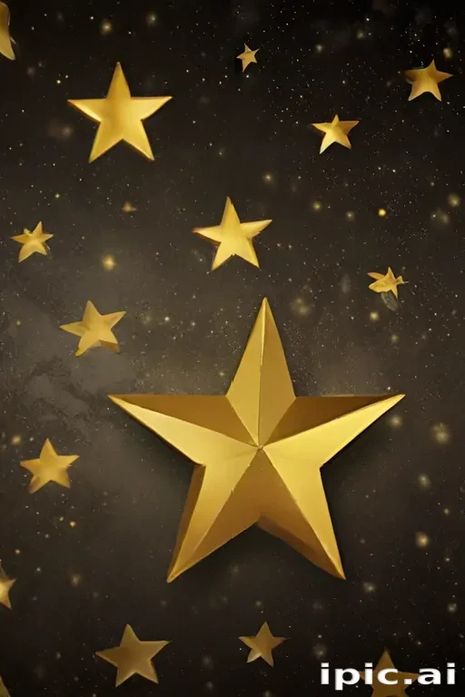gold star background