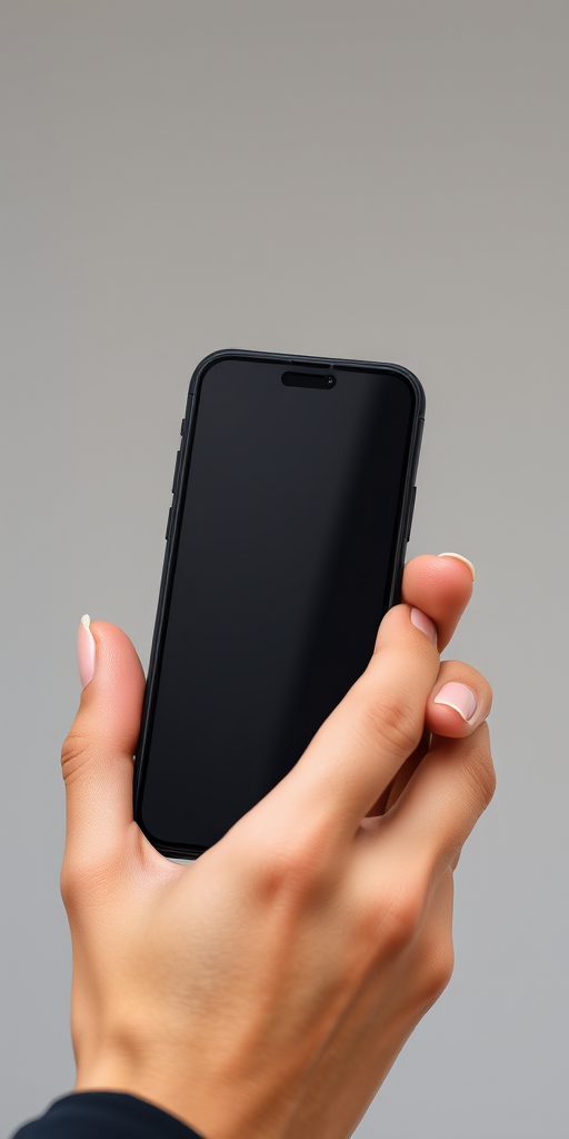 hold phone png