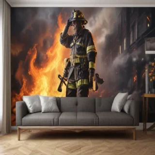 wallpaper fireman