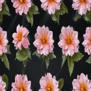 transparent flower background