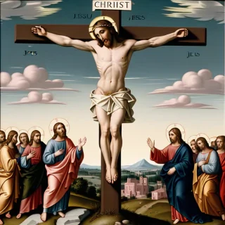jesus christ on the cross pictures