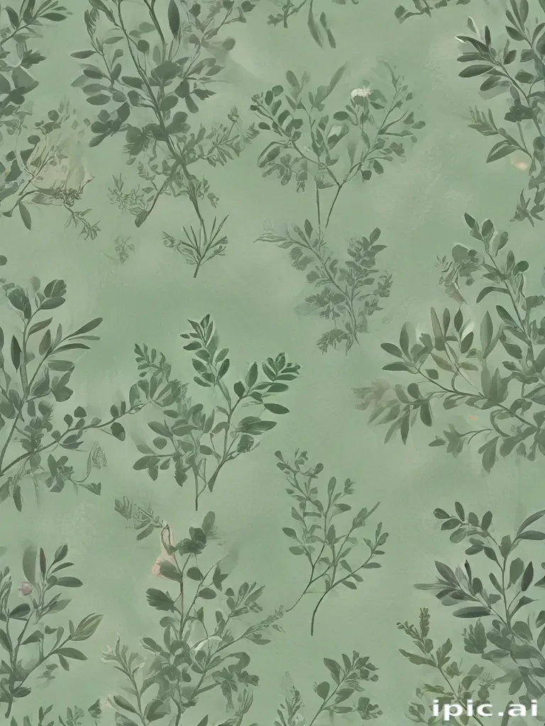 sage green aesthetic background