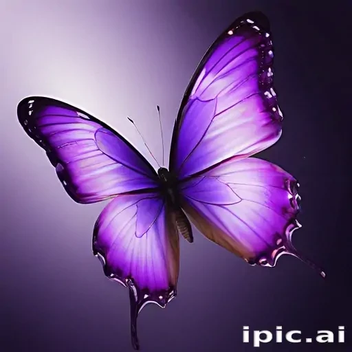 purple butterfly background