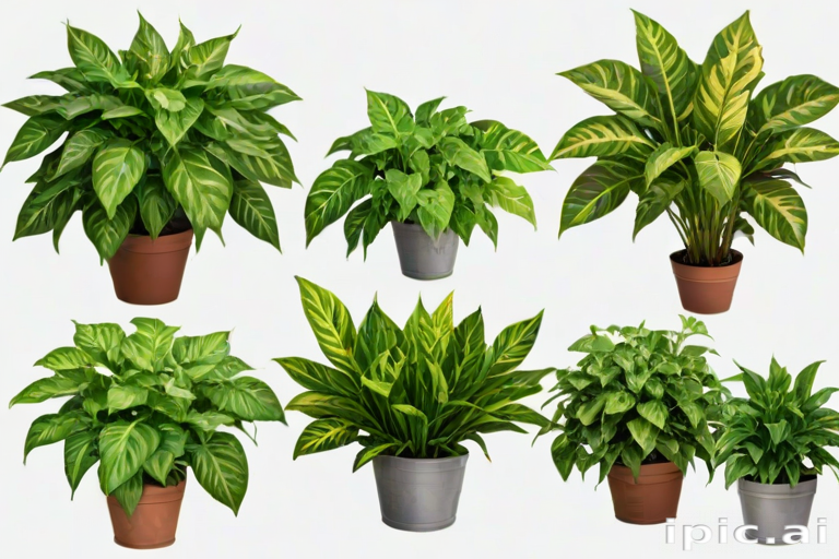 plants transparent background