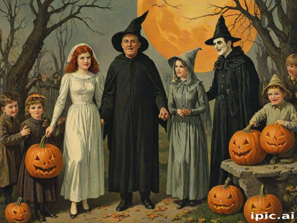 public domain images halloween