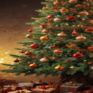 christmas tree wallpaper iphone