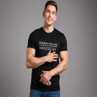 black t-shirt png