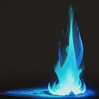blue flame png