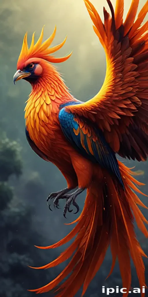 phoenix bird wallpaper