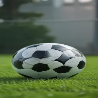 transparent soccer ball