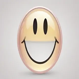 transparent smiley face