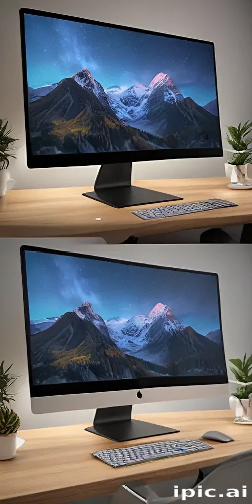 pc screen mockup