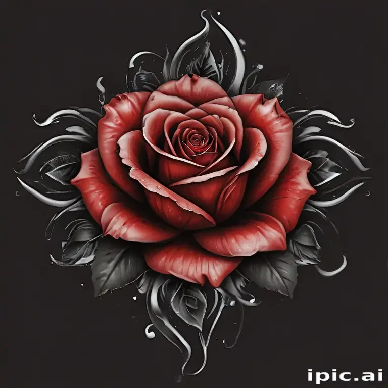rose tattoo png