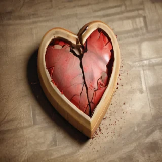 broken heart background