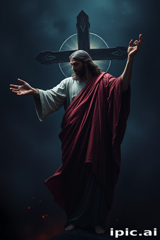jesus christ dark wallpaper